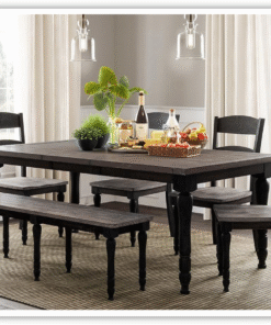 UrbanChic County Rectangle Extendable Table