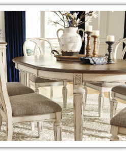 Modern Heritage Realyn Ovular Extendable Dining Table