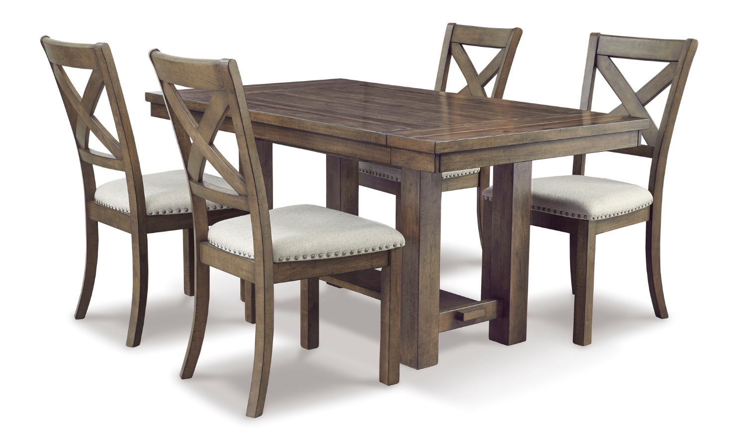 Modern Heritage Moriville Extendable Dining Table in Brown - Image 20