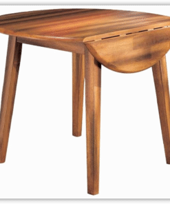 Berringer Wooden Drop Leaf Dining Table in Brown