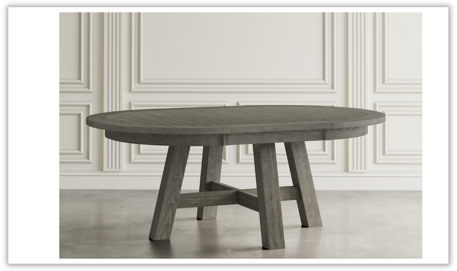 Jofran PrimeWood Round Extandable Dining Table - Image 3