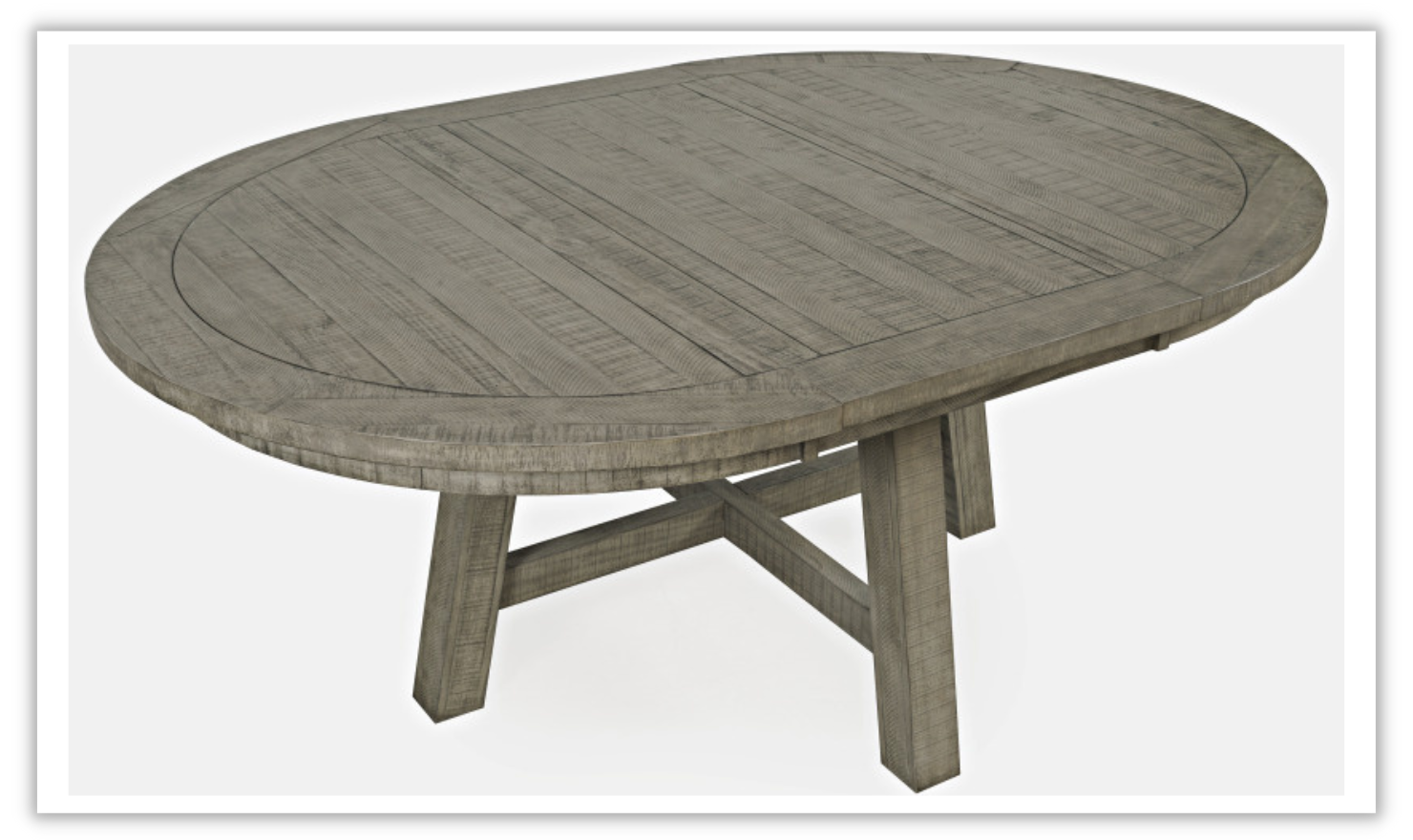 Jofran PrimeWood Round Extandable Dining Table - Image 5