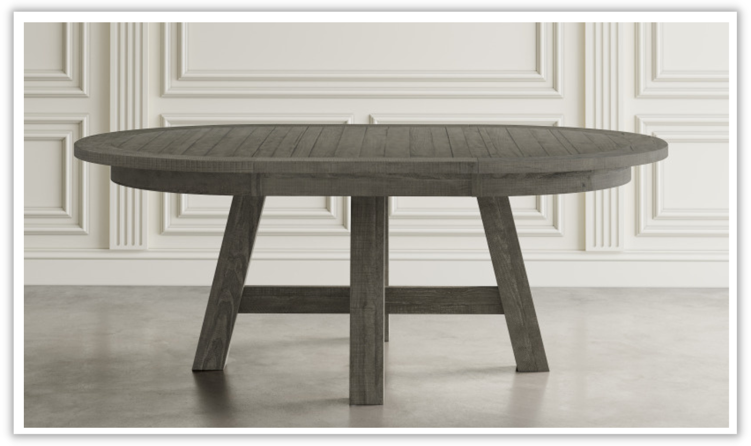 Jofran PrimeWood Round Extandable Dining Table - Image 6